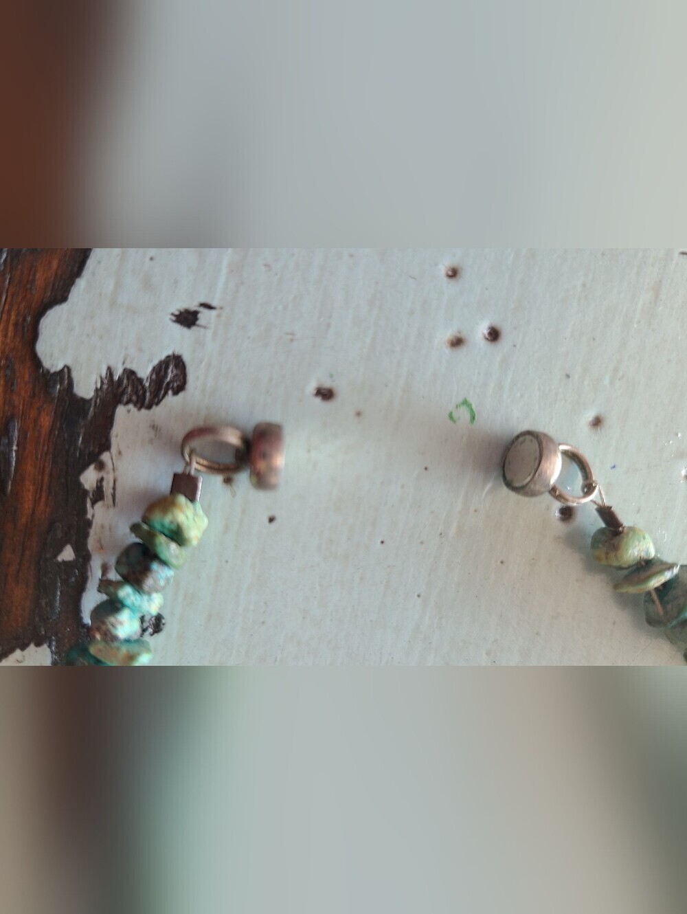 Turquoise Beaded Statement Necklace - Women Jewelry - Picture 4 of 6